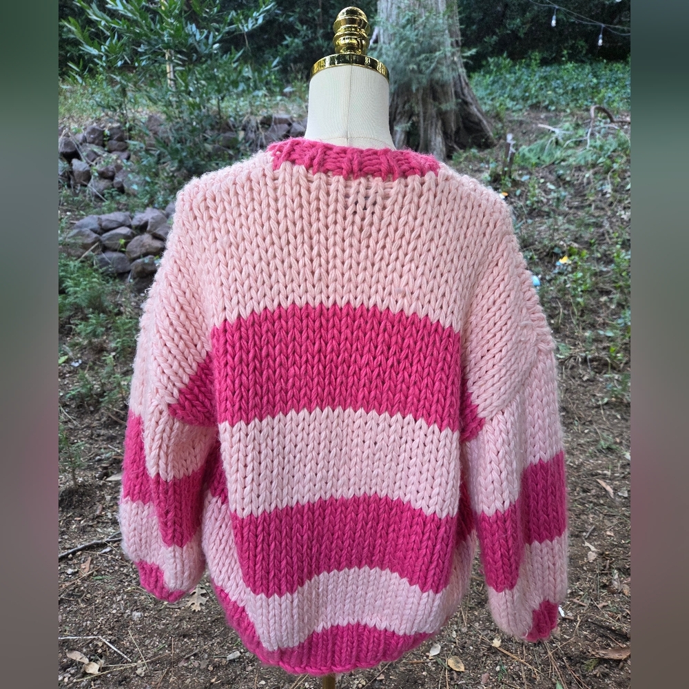 Princess Polly Lester‎ Knit Cardigan In Pink Size Small - Picture 7 of 8